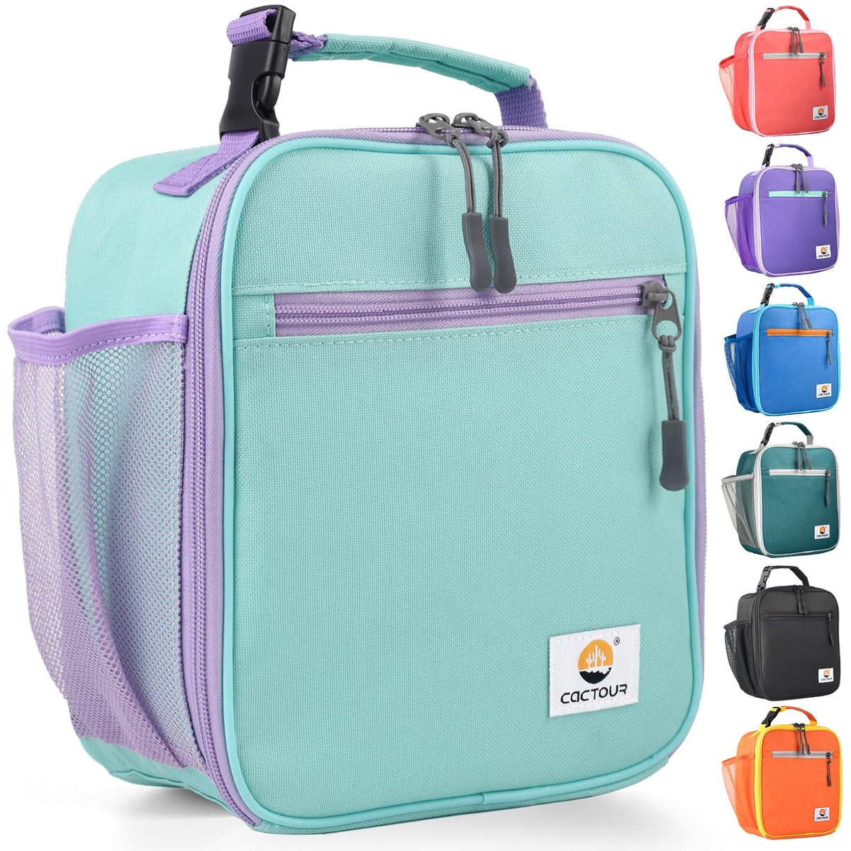 CaCTOUR Kids Lunch Box – Practical Birthday and Holiday Gift for Girls and Boys Ages 3 to 7