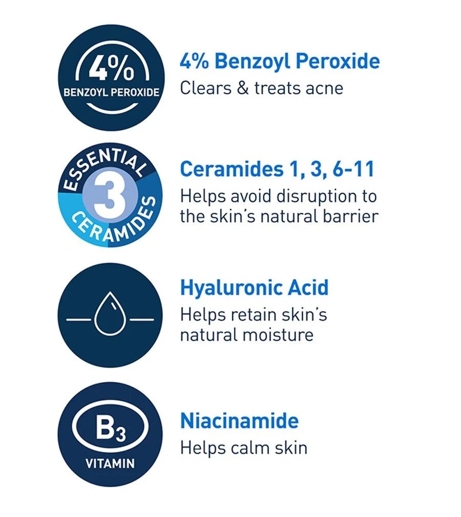 CERAVE · Acne Foaming Cream Cleanser