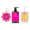 Bulgarian Rose Wild Flower, Body Wash Refill, and Body Lotion Set