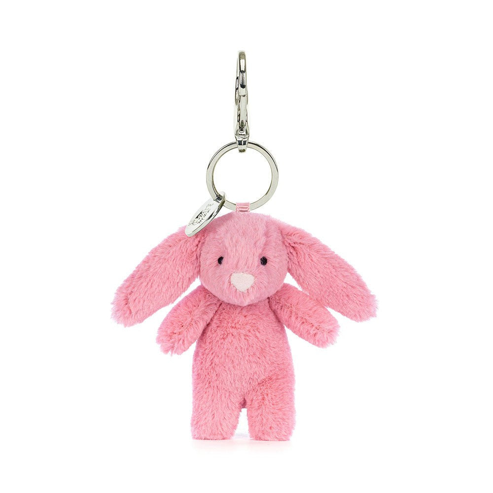 Jellycat Bashful Bunny Pink Bag Charm 粉色賓尼兔鎖匙扣
