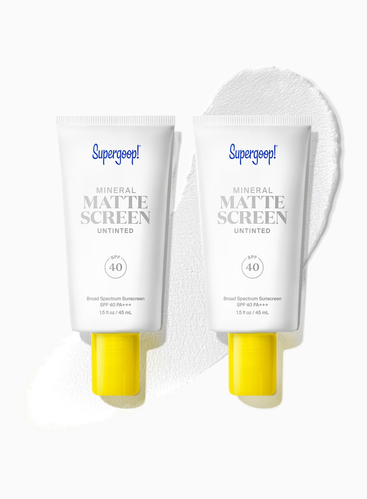 Mineral Mattescreen SPF 40 Untinted Duo