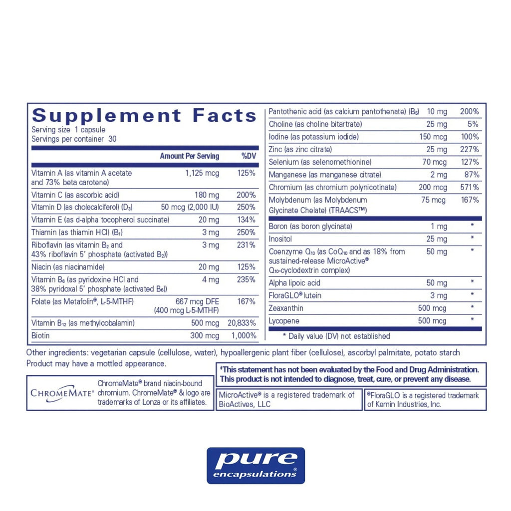 Pure Encapsulations - ONE Multivitamin