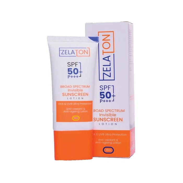 ZELATON SPF 50 SUNSCREEN LOTION