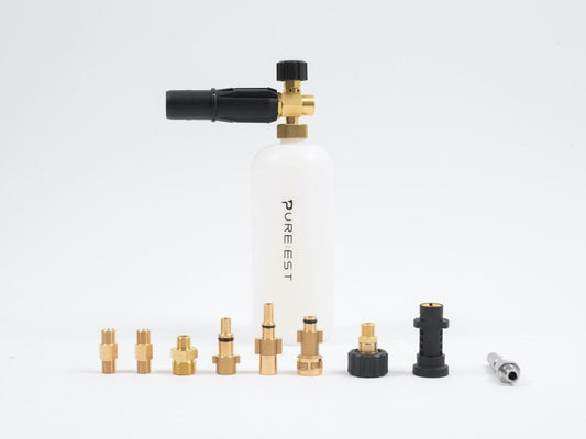 PURE:EST | Foam Cannon + Adapter Kit (for pressure washers)
