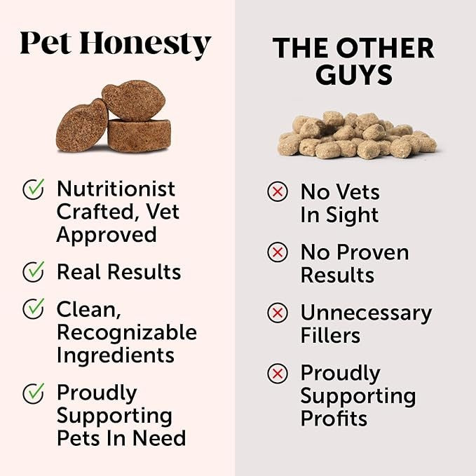 Multivitamin Puppy Treats - Essential Dog Supplements & Vitamins for Learning and Cognitive Development- Probiotics, Omega Fish Oil for Health, Heart & Immunity - Dog Health Supplies
