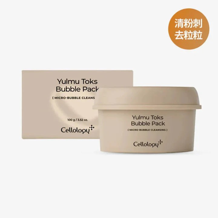 Cellology Yulmu Toks Bubbles Pack 薏仁泡泡淨化潔面膜 100g