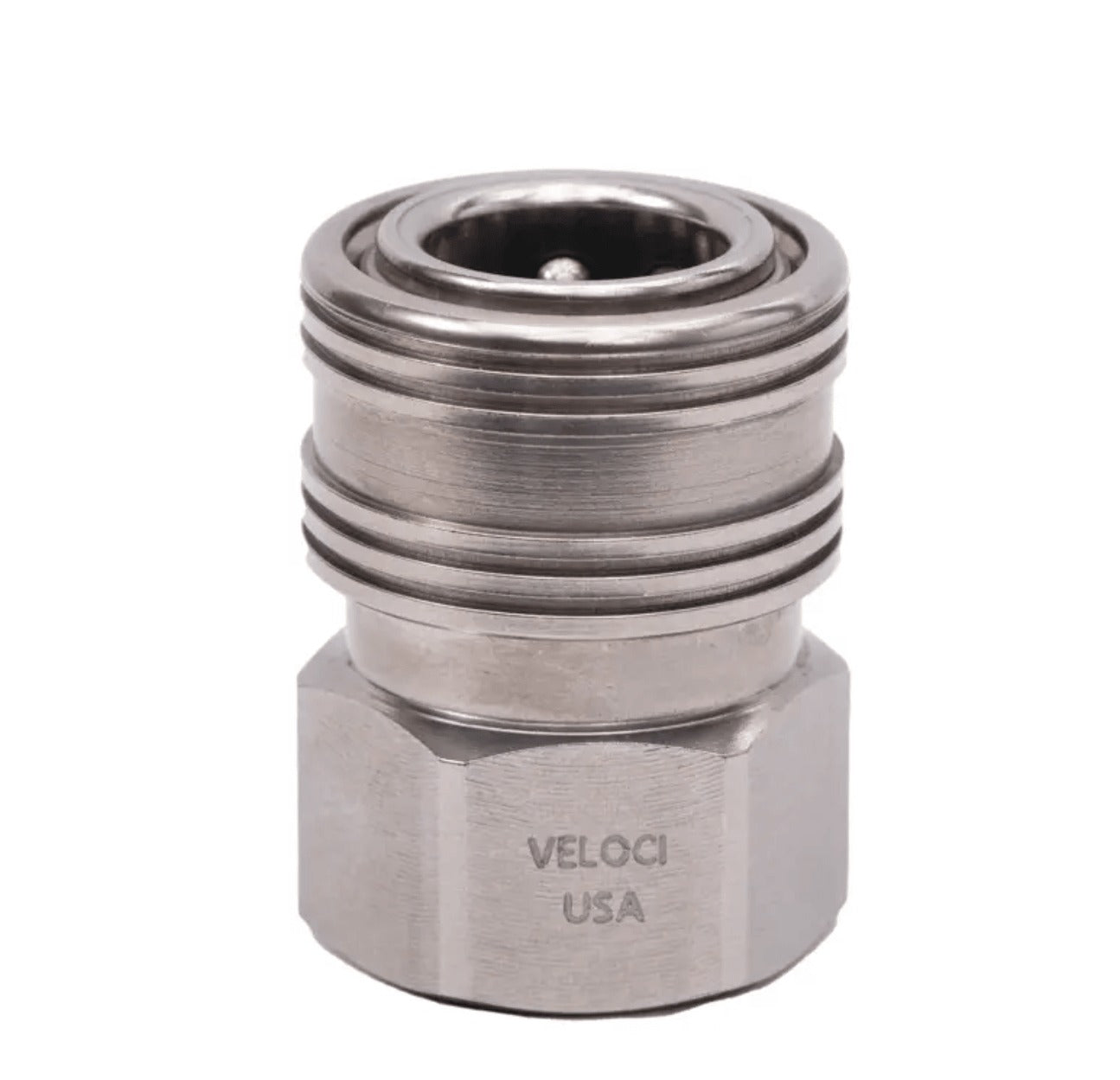 MTM HYDRO Prima Stainless Steel QC Coupler 3/8FPT