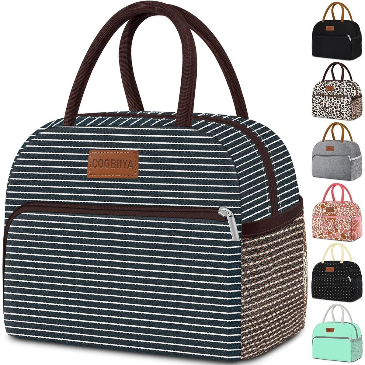 Coobiiya Insulated Lunch Cooler – Picnic Tote for Weekend Outings and Park Days, 10L