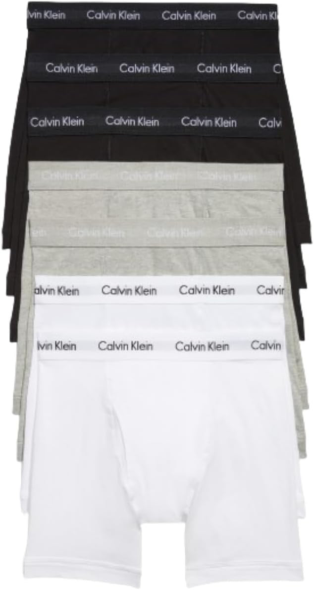 Calvin Klein Men's Cotton Stretch 7-Pack Boxer Brief