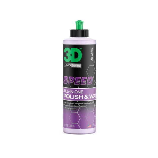 3D | SPEED - All-In-One Scratch Removal, Polish, Wax & Paint Protection
