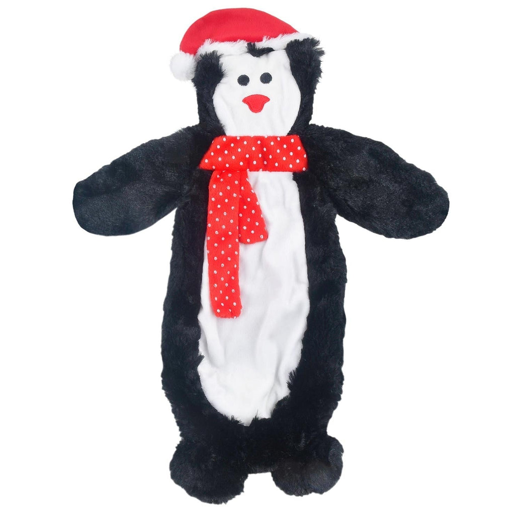 Jeffers Pet Christmas Characters Unstuffed Plush Squeaker Dog Toys, 12 inch
