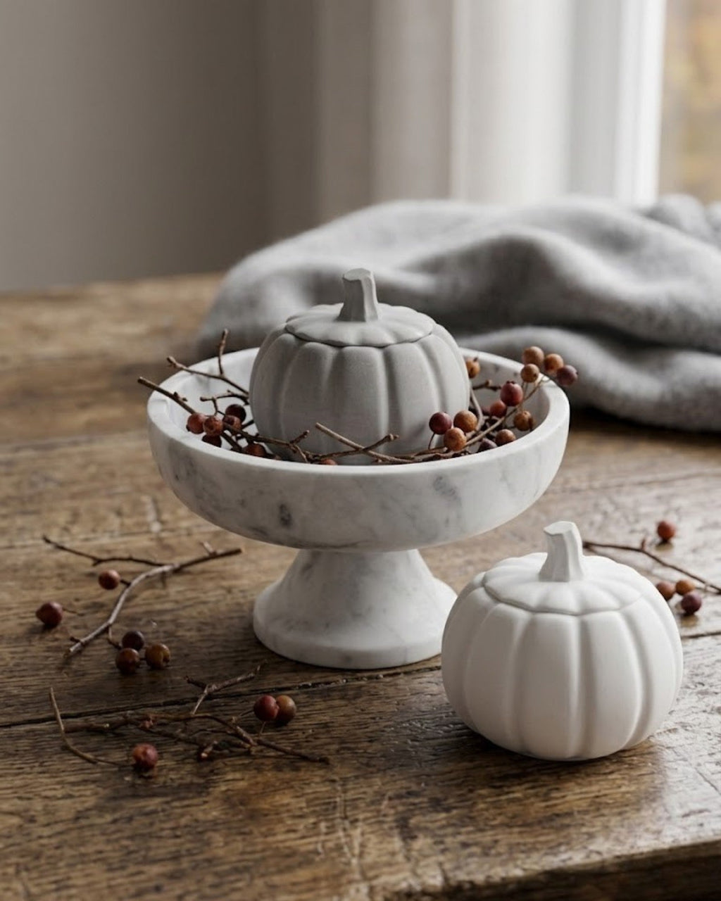Hygge Pumpkin Candle Jars