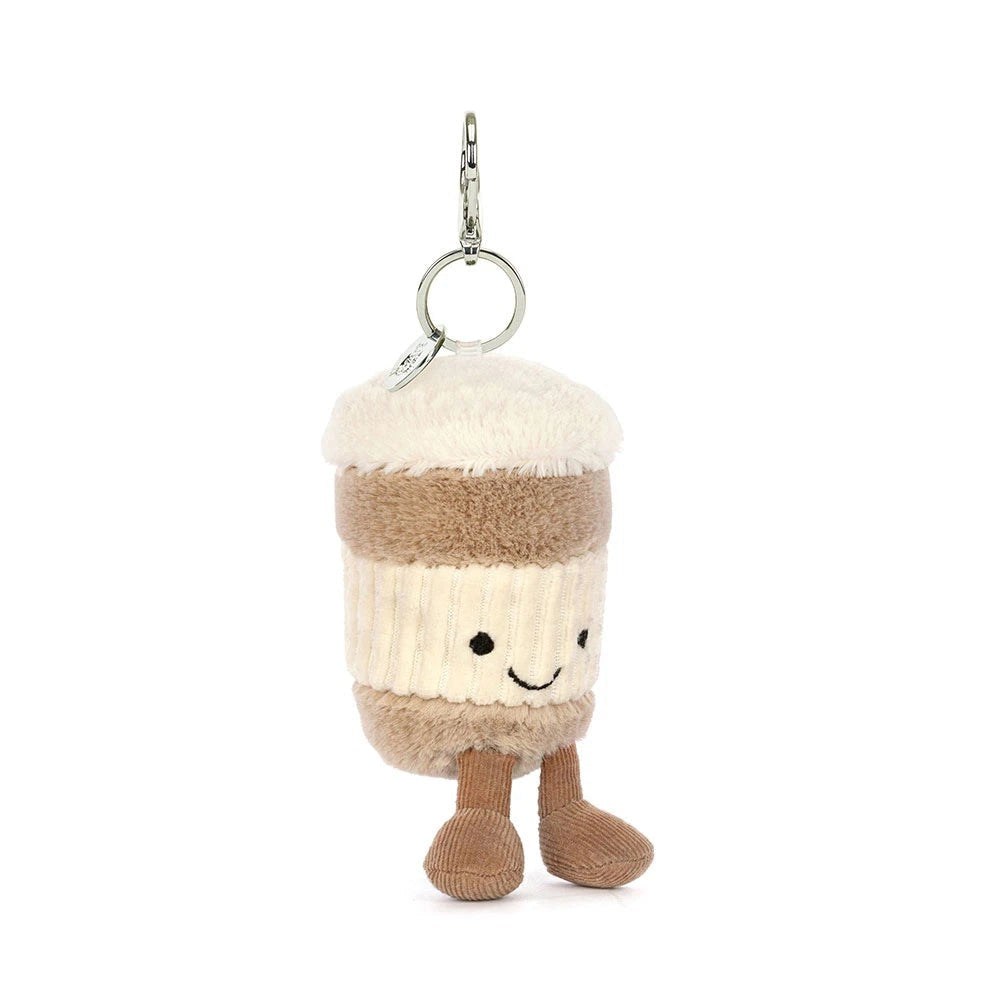 Jellycat Amuseables Coffee-to-Go Bag Charm 咖啡杯鑰匙扣