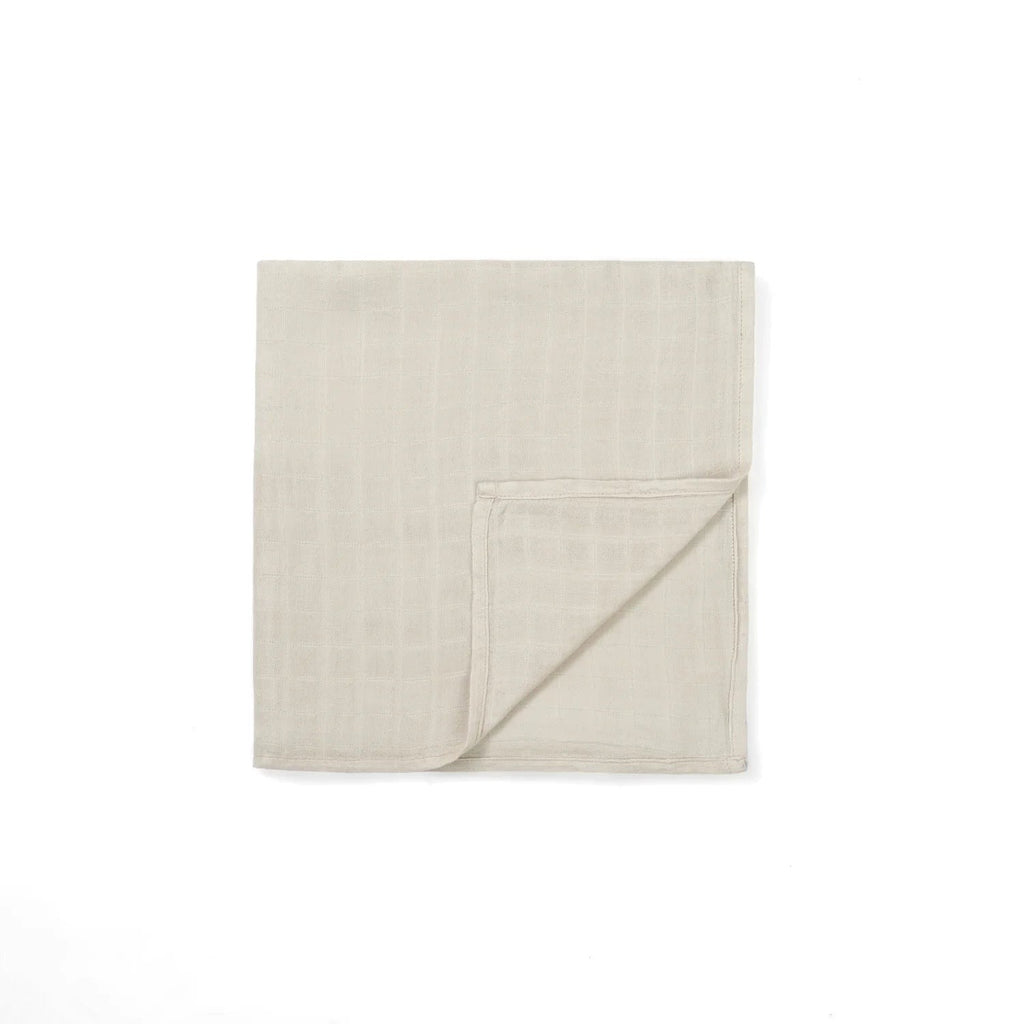 Baby Muslin Swaddle Blanket in Cream