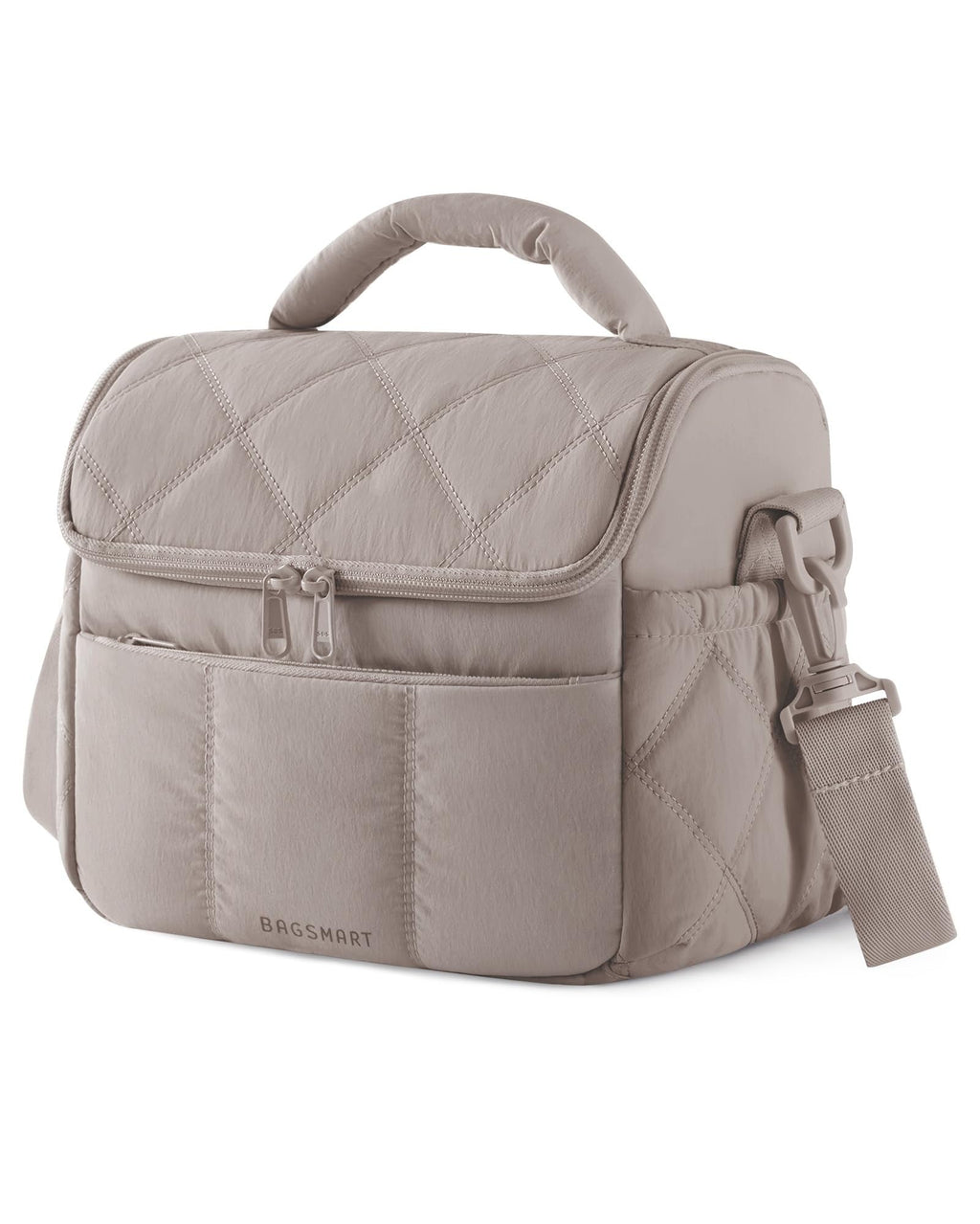 BAGSMART Puffer Lunch Cooler – Reusable Meal Prep Tote for Fitness Lovers Tracking Macros on the Go