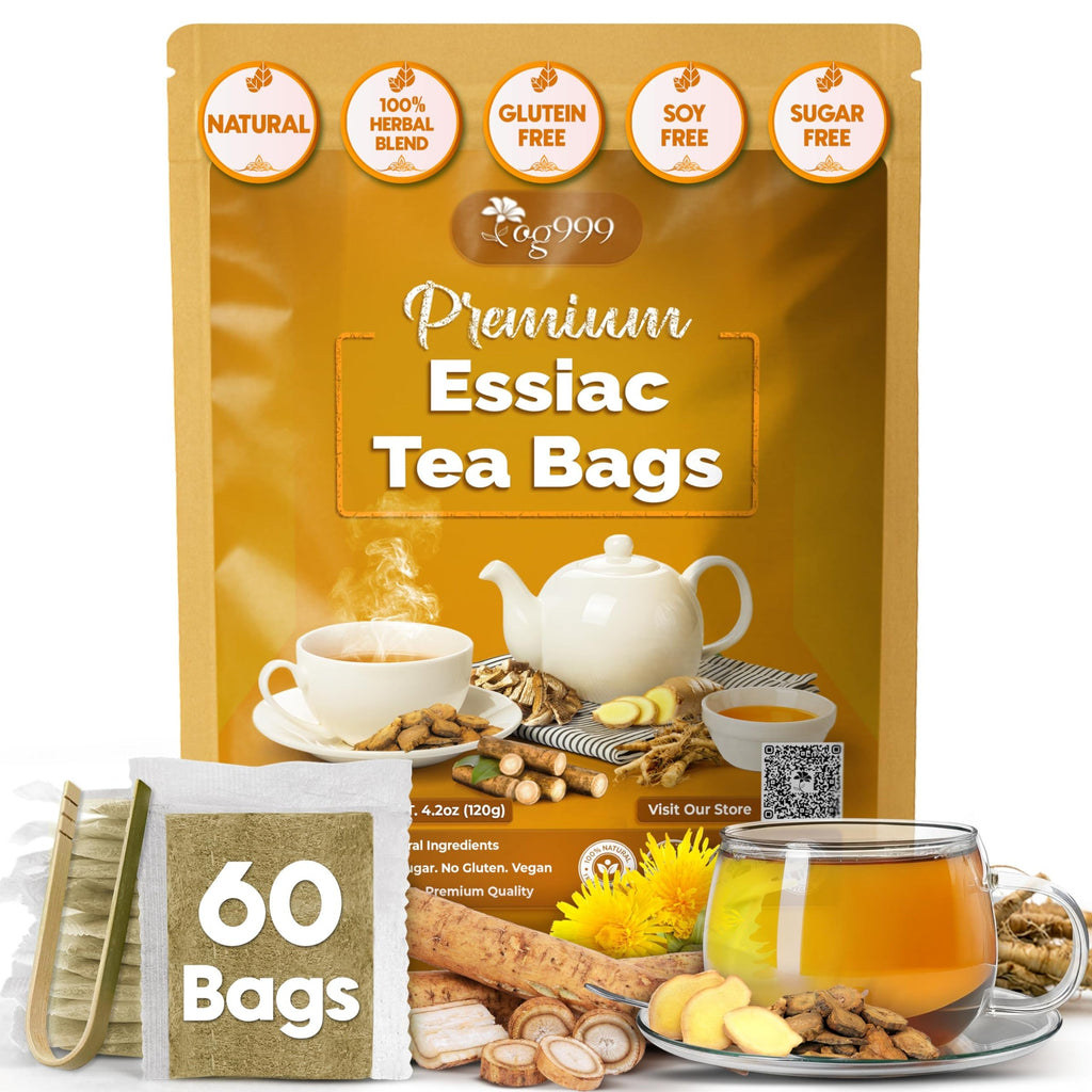 TOG999 Anti-Inflammatory Herbal Tea Blend – Mindful Morning Cup for Gut Health and Stress Relief at Home