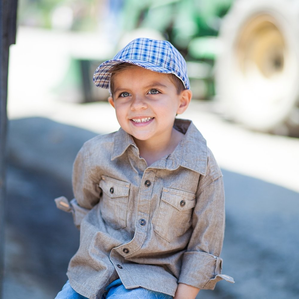 Kids Baseball Cap (Age 2-4Y) for Toddle Boys- Premium Quality, Stylish Baseball Hats for Children, Natural Cotton