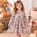 Forest Frolic Twirl Dress - Bamboo Fall Girls Outfit