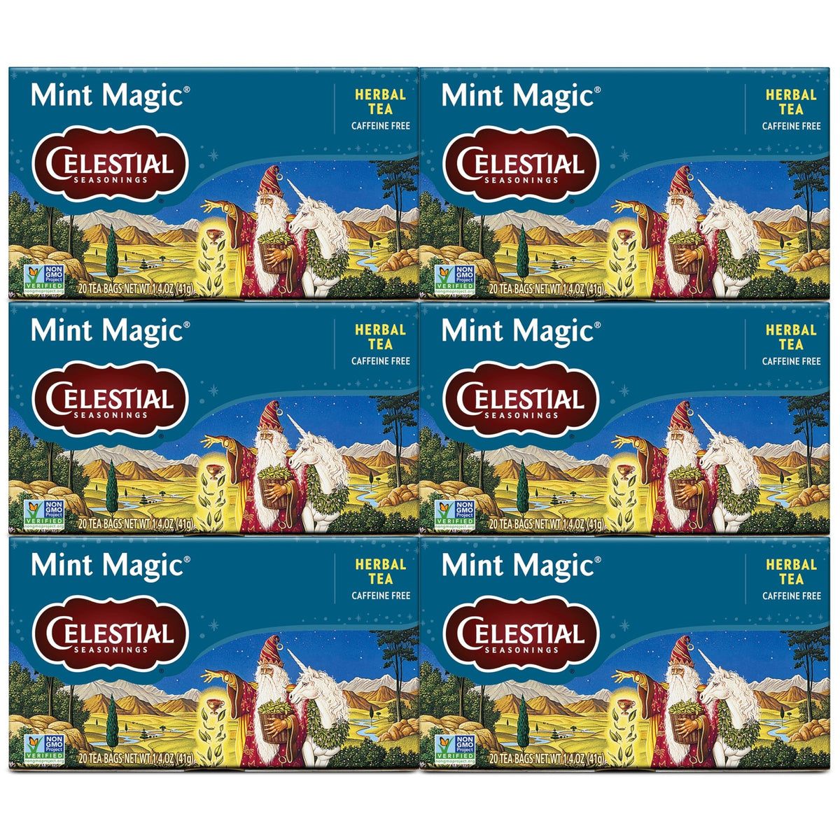 Celestial Seasonings True Blueberry Herbal Tea Bags – Clutter-Free Office Breakroom Pick for Restless Teams
