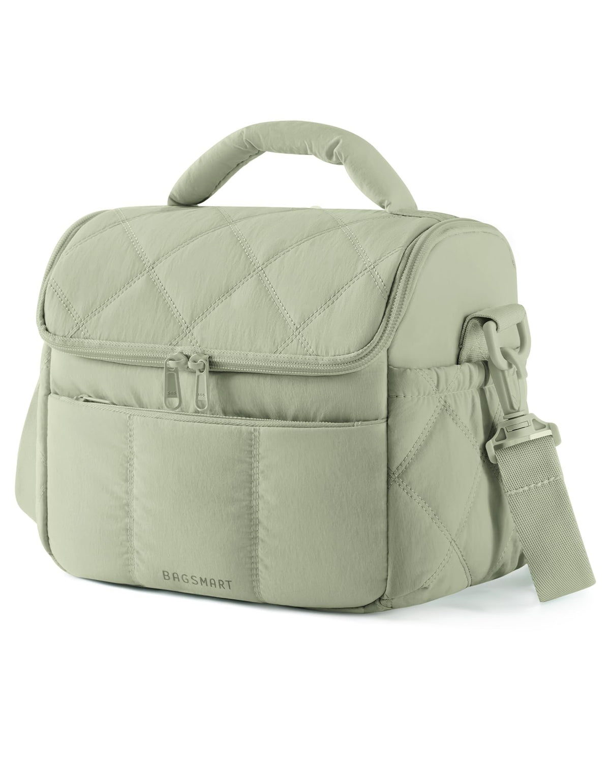 BAGSMART Puffer Lunch Cooler – Reusable Meal Prep Tote for Fitness Lovers Tracking Macros on the Go