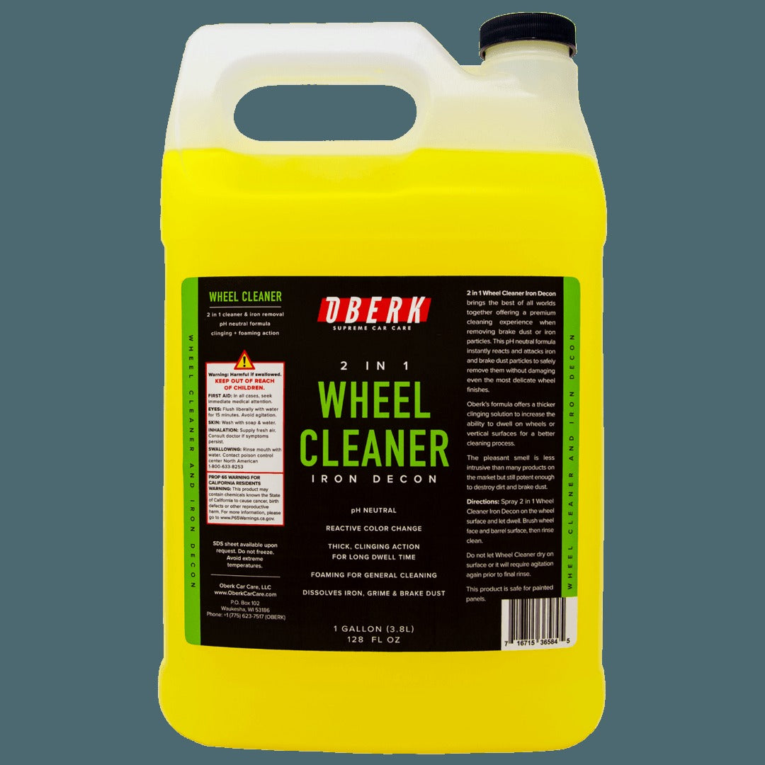 OBERK 2-in-1 Wheel Cleaner