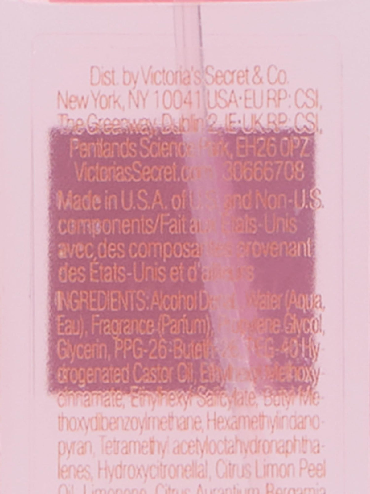 Victoria's Secret Bombshell Mini Fragrance Mist, Notes of Purple Passion Fruit, Shangri-La Peony & Vanilla Orchid, Travel Size Body Spray Women's (2.5 oz)