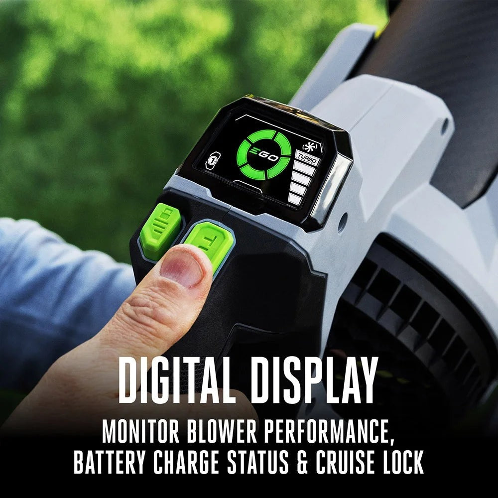 EGO | EGO POWER+ 880-CFM (200-MPH) Handheld Leaf Blower, w (2) 4Ah Batteries and Charger