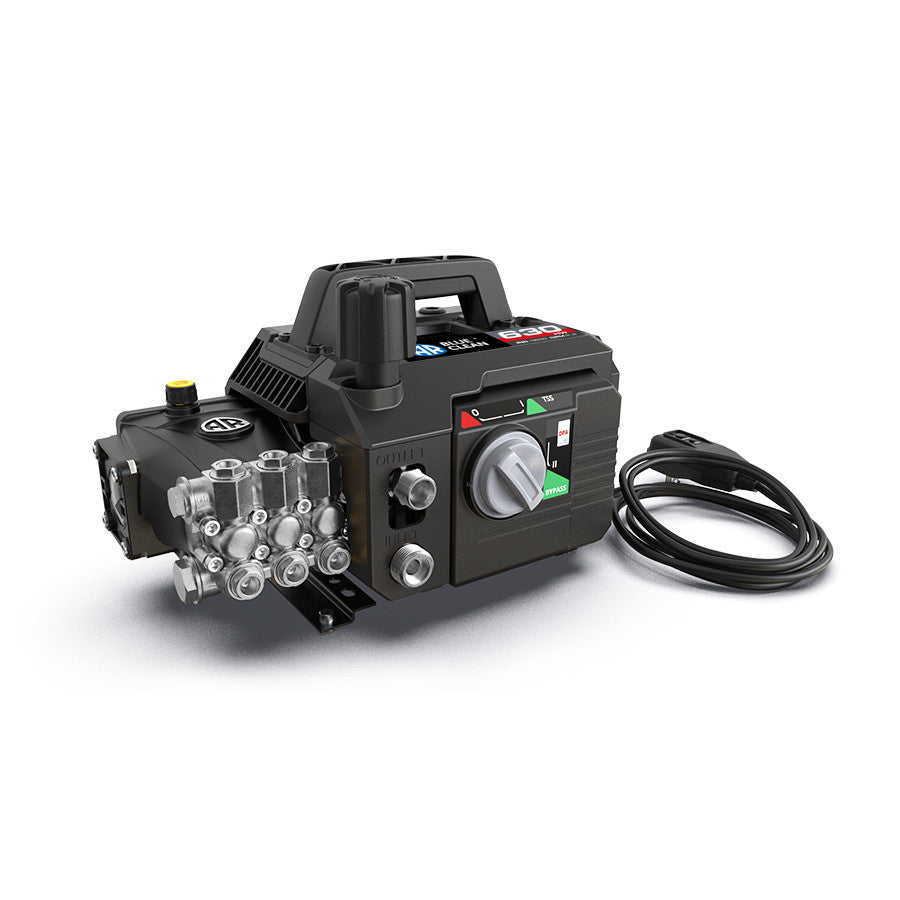 AR Blue Clean Pro AR630HW Hot Water Electric Pressure Washer | 1600 PSI, 2.3 GPM, Nickel-Plated Triplex Pump