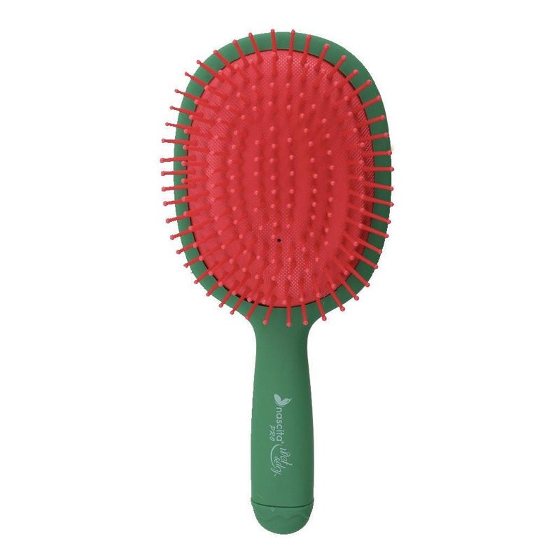 Nascita Twistlo Holiday Themed Hair Brush Green 76