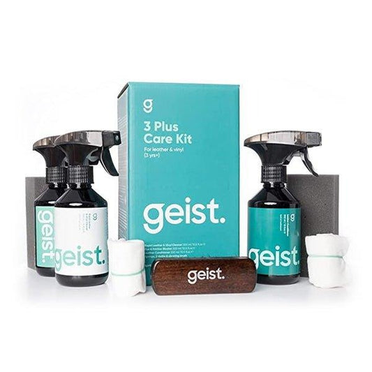 GEIST Complete Leather Care System for Cleaning, Conditioning & Protecting Kit