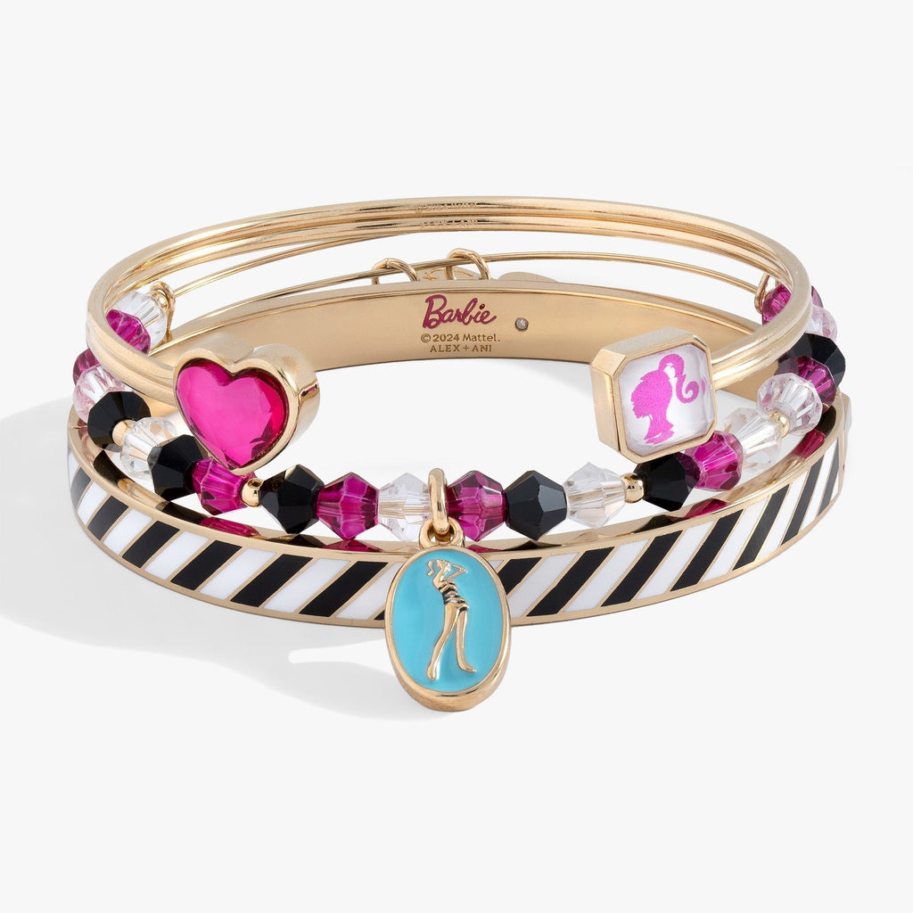 Retro BarbieTM Bracelet Set of 3