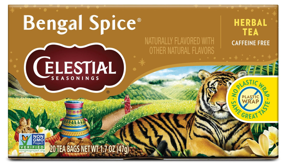 Celestial Seasonings True Blueberry Herbal Tea Bags – Clutter-Free Office Breakroom Pick for Restless Teams