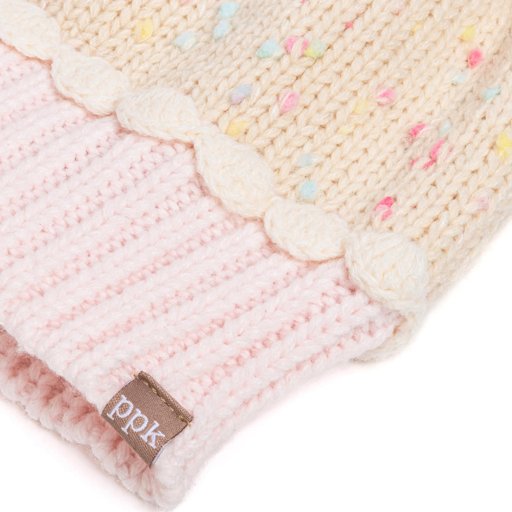 Cupcake Shaped Knit Beanie Hat for Children 1-12 Y, Cute Novelty Design, Premium Quality