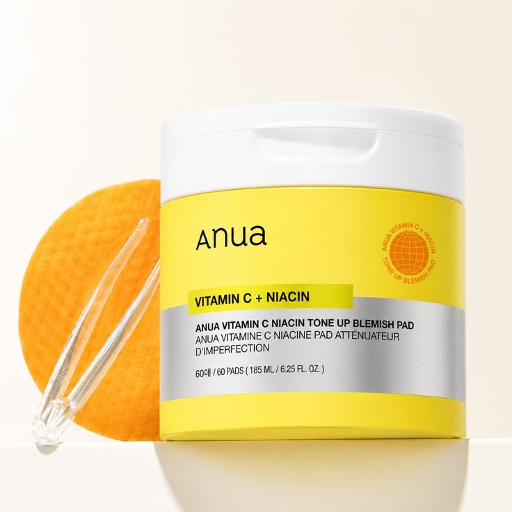 ANUA Vitamin C Niacin Tone Up Blemish Pad 60 Pads