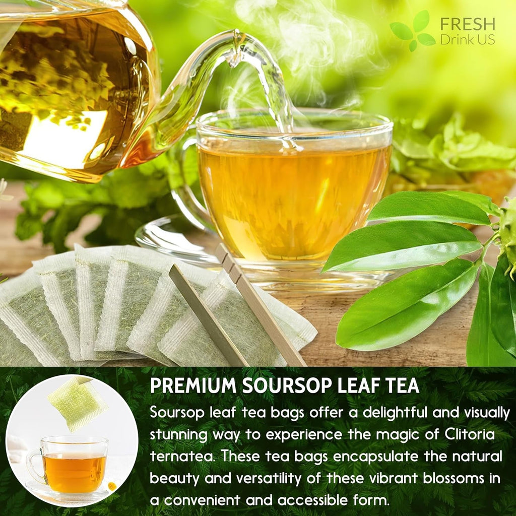 Premium Soursop Graviola Leaf Tea Bags