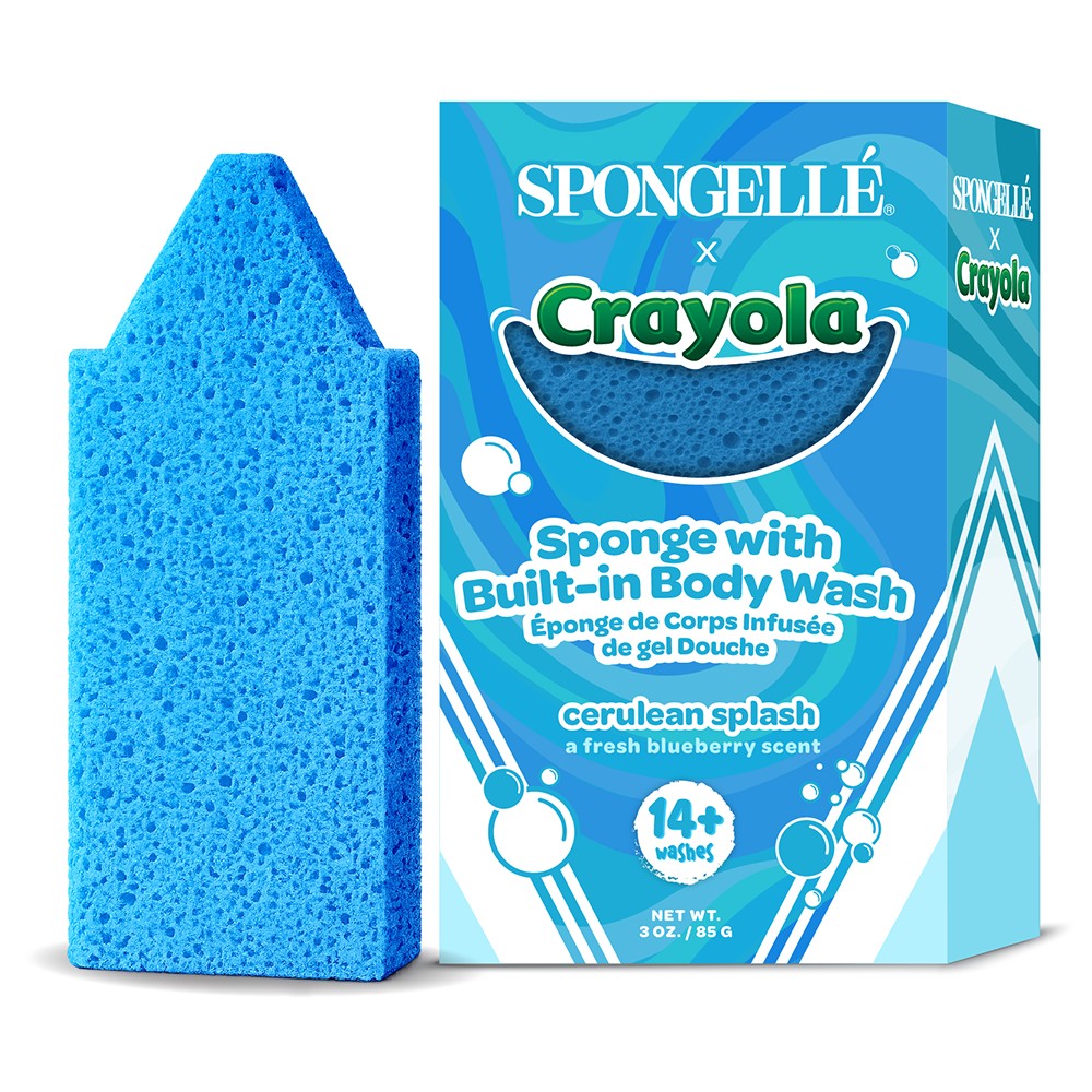 Cerulean Splash Body Buffer | Crayola