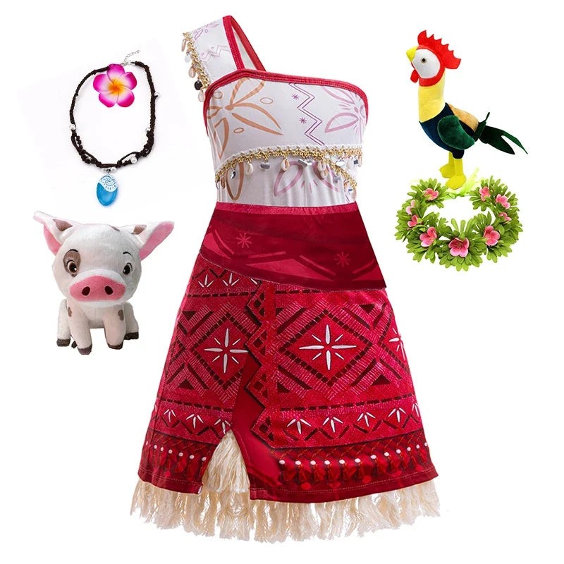 Island Princess Halloween Adventure Costume Party Dress