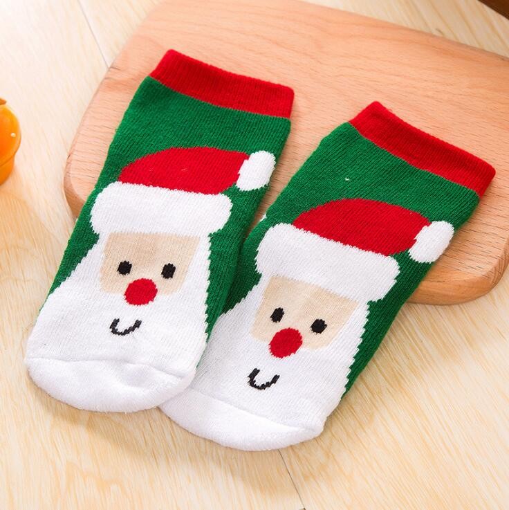 New cotton Christmas socks for children