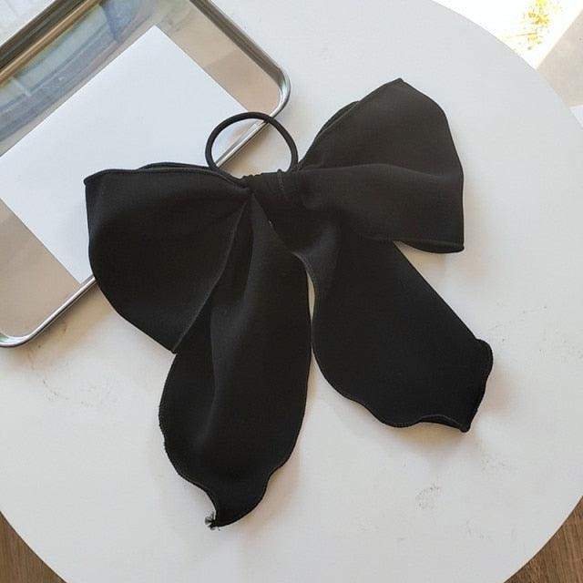 Bowknot Hair Scrunchies Women's Girls Sweet Elastic Hair Bands Elegant Hair Tie Rope Rubber Band Hair Gum Gorgeous Hair Accessories Women's