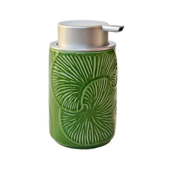 Ceramic Foaming Soap Dispenser - Moss Green