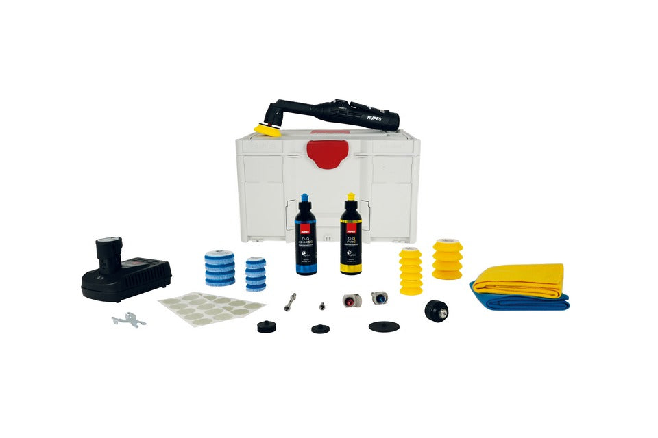 Rupes | iBrid Nano II Lightweight Cordless Polisher Kit w Battery + Accessories
