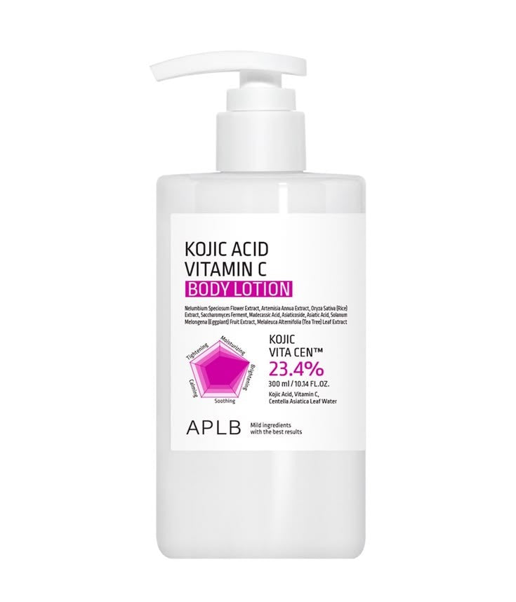 APLB Kojic Acid Vitamin C Body Lotion.