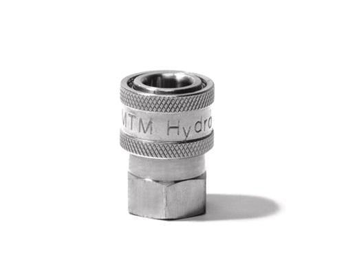 MTM HYDRO 3/8" Female NPT Stainless Quick Coupler
