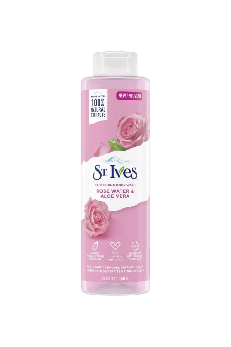 St. Ives Rose Water & Aloe Vera Body Wash