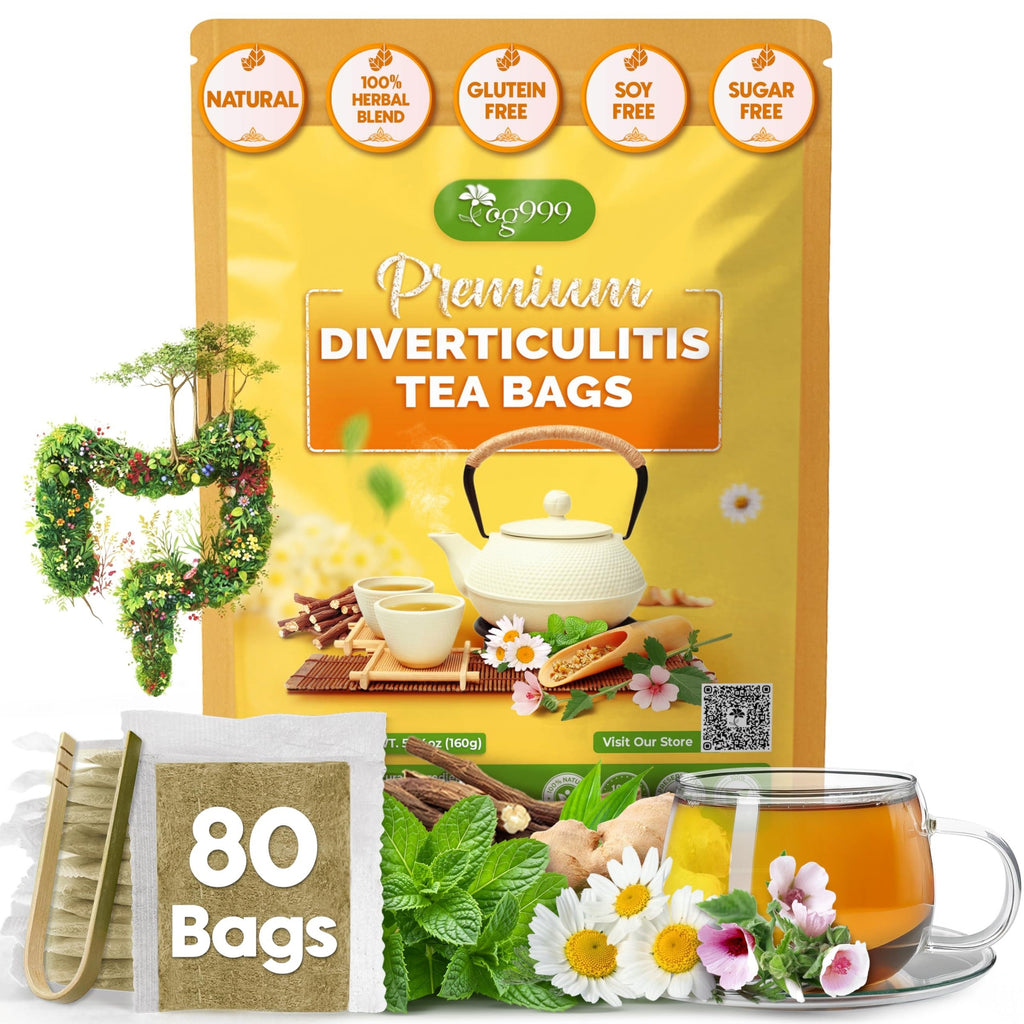 TOG999 Anti-Inflammatory Herbal Tea Blend – Mindful Morning Cup for Gut Health and Stress Relief at Home