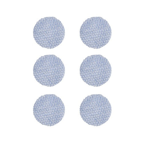 BUFF AND SHINE Blue/White 100% Knitted Wool Blue Foam Interface (Edge Bevel) Cutting