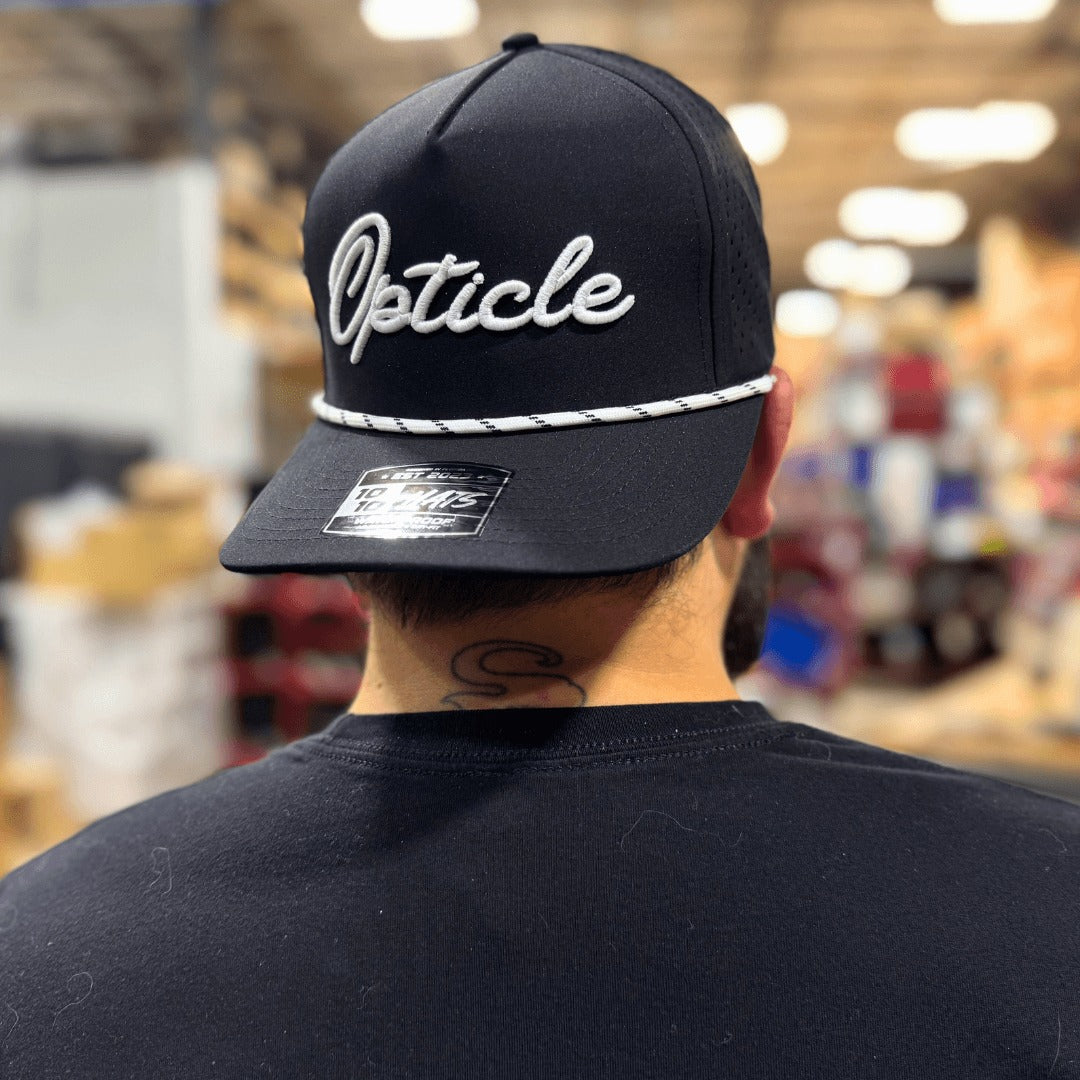 OPTICLE | Cursive Logo Snapback Hat