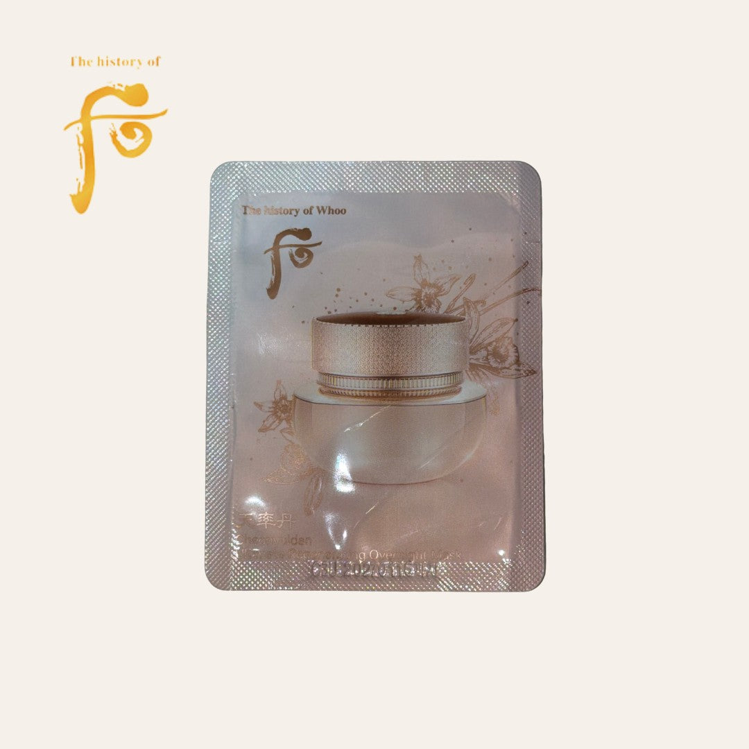 Whoo 后 Ultimate Regenerating Overnight Mask 天率丹睡眠面膜 4mlx60ea