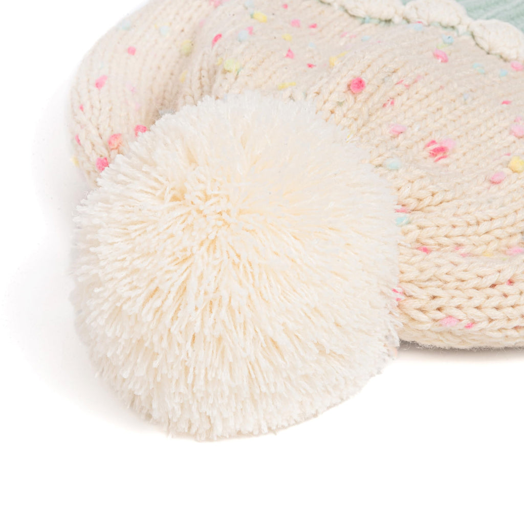 Cupcake Shaped Knit Beanie Hat for Children 1-12 Y, Cute Novelty Design, Premium Quality