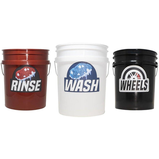 5 Gallon Car Wash Bucket Kits